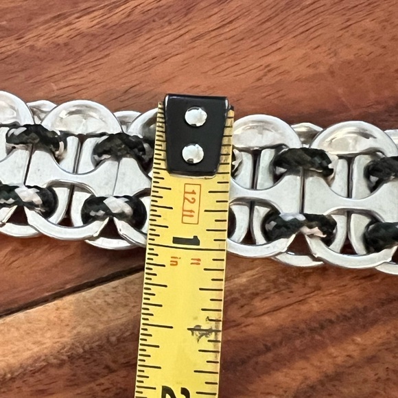Handmade Unique Pop Soda Tab Belt Silver main image 6